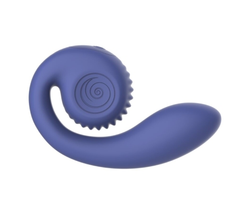 SNAIL VIBE - GIZI LITE DUAL G-SPOT & CLITORAL PURPLE VIBRATOR