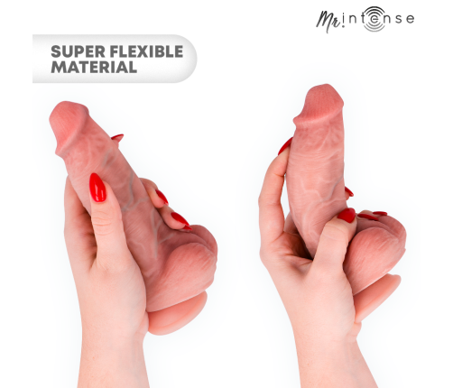 MR INTENSE - SMALL SPENCER SILICONE DILDO 19 CM -Ø- 4.5 CM