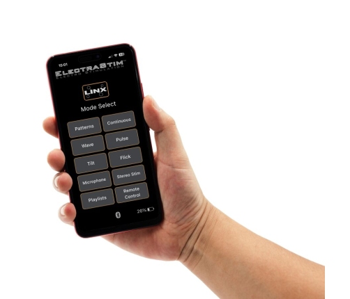 ELECTRASTIM - LINX DUAL-CHANNEL ELECTRO STIMULATOR WITH APP & REMOTE CONTROL