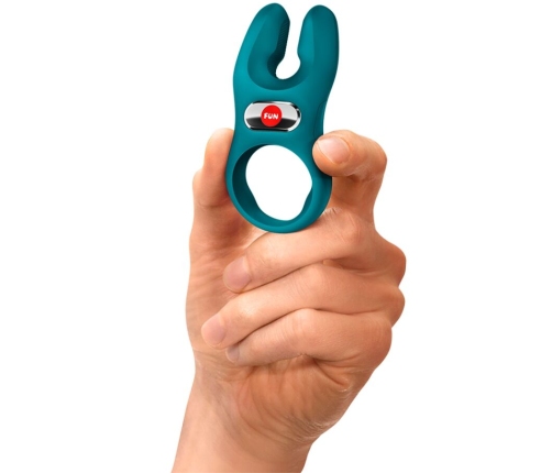 FUN FACTORY - NOS PRO VIBRATING COCK RING BOTTLE GREEN