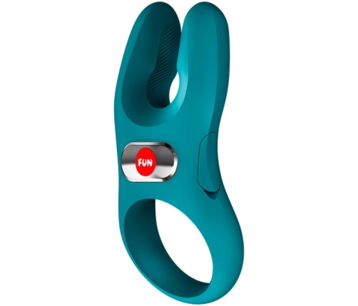 FUN FACTORY - NOS PRO VIBRATING COCK RING BOTTLE GREEN