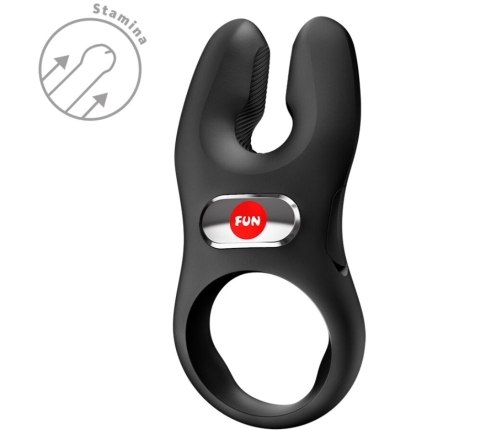 FUN FACTORY - NOS PRO VIBRATING COCK RING BLACK