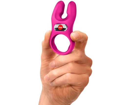 FUN FACTORY - NOS PRO VIBRATING COCK RING MAGENTA