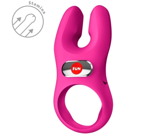 FUN FACTORY - NOS PRO VIBRATING COCK RING MAGENTA