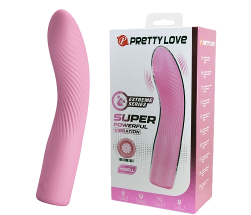 PRETTY LOVE - KISELL G-SPOT PINK VIBRATOR