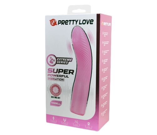 PRETTY LOVE - KISELL G-SPOT PINK VIBRATOR