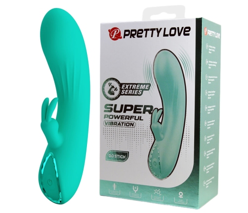 PRETTY LOVE - DJ STICK G-SPOT TURQUOISE VIBRATOR