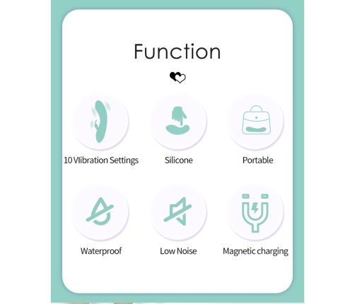 PRETTY LOVE - DJ STICK G-SPOT TURQUOISE VIBRATOR