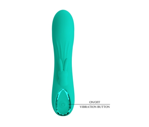 PRETTY LOVE - DJ STICK G-SPOT TURQUOISE VIBRATOR