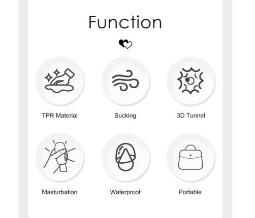 PRETTY LOVE - CARY DOUBLE ENTRY MASTURBATOR