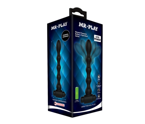 MR PLAY - VIBRATING ANAL PLUG MASSAGER