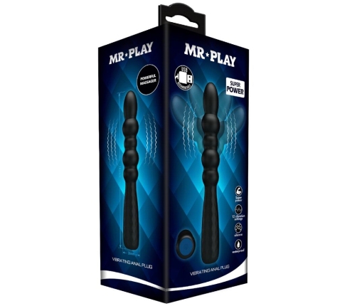 MR PLAY - FLEXIBLE VIBRATING ANAL PLUG