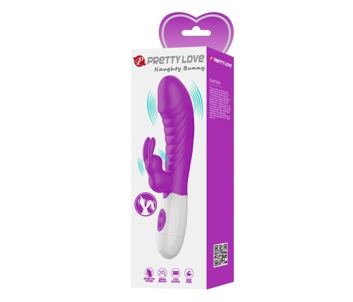 PRETTY LOVE - NAUGHTY BUNNY PURPLE VIBRATOR
