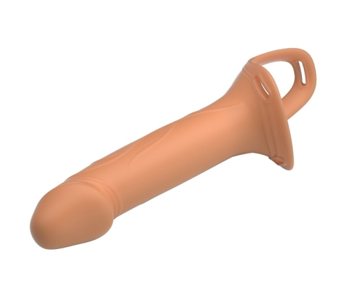 PRETTY LOVE - LANDON LIGHT-SKIN VIBRATING STRAP-ON