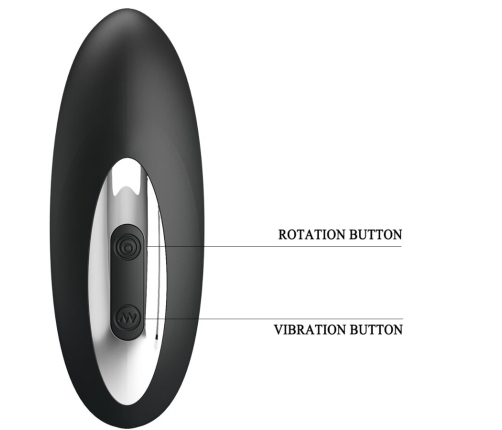 MR PLAY - PROSTATE MASSAGER WITH ROTATION AND VIBRATION