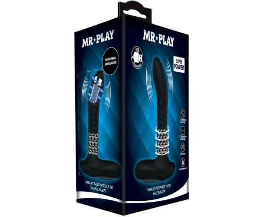 MR PLAY - PROSTATE MASSAGER WITH ROTATION AND VIBRATION