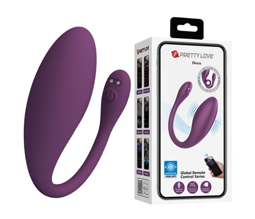 PRETTY LOVE - DORA INVISIBLE VIBRATOR WITH FREE APP