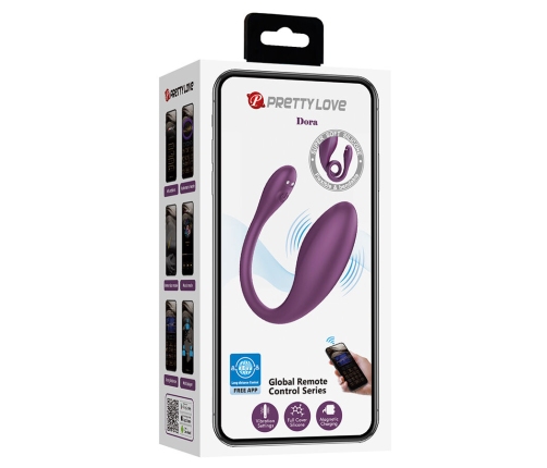 PRETTY LOVE - DORA INVISIBLE VIBRATOR WITH FREE APP
