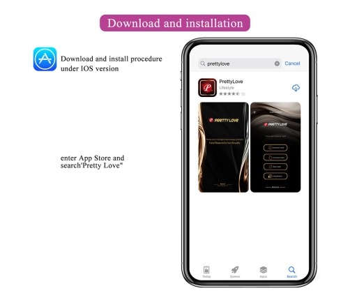 PRETTY LOVE - DORA INVISIBLE VIBRATOR WITH FREE APP