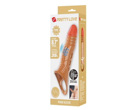 PRETTY LOVE - VIBRATING PENIS SLEEVE