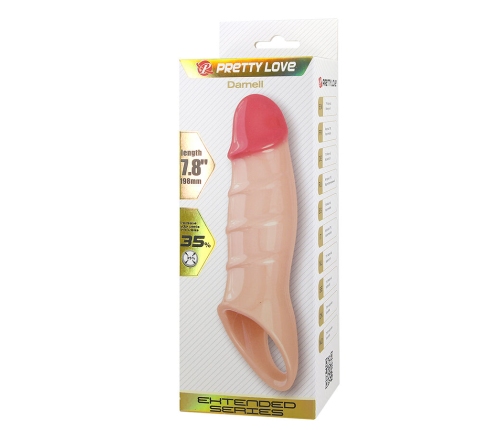 PRETTY LOVE - DARNELL REALISTIC EFFECT PENIS COVER