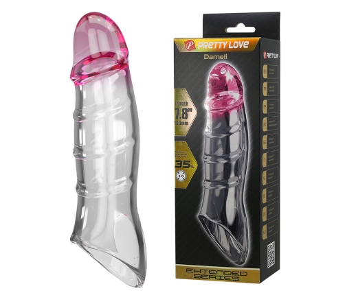 PRETTY LOVE - DARNELL TRANSPARENT EFFECT PENIS COVER