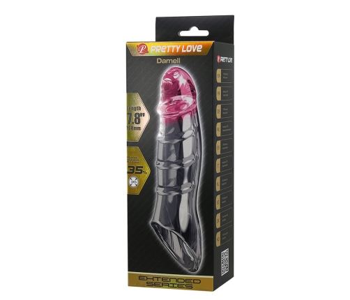 PRETTY LOVE - DARNELL TRANSPARENT EFFECT PENIS COVER