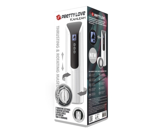 PRETTY LOVE - KAHLEAH MASTURBATOR WITH PUSH AND ROTATING