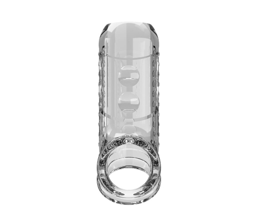 PRETTY LOVE - TRANSPARENT TEXTURED PENIS SHEATH