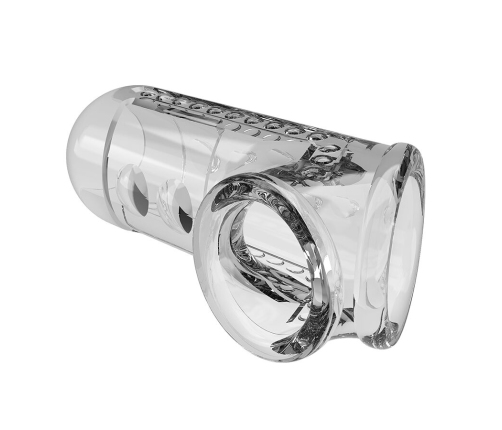 PRETTY LOVE - TRANSPARENT TEXTURED PENIS SHEATH