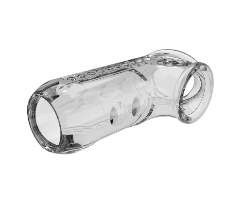 PRETTY LOVE - TRANSPARENT TEXTURED PENIS SHEATH