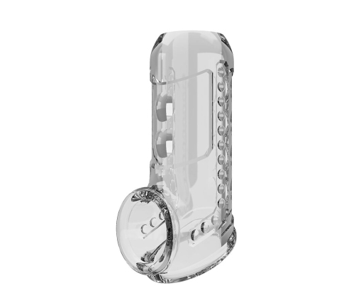 PRETTY LOVE - TRANSPARENT TEXTURED PENIS SHEATH