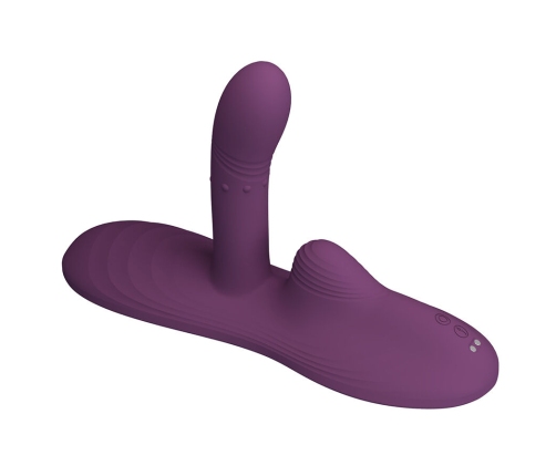 PRETTY LOVE - LUKA SIT-DOWN VIBRATOR WITH HEAT EFFECT AND REMOTE CONTROL