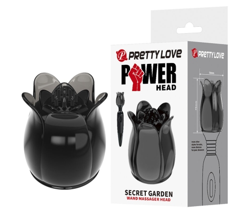 PRETTY LOVE - SECRET GARDEN BLACK MASSAGE HEAD