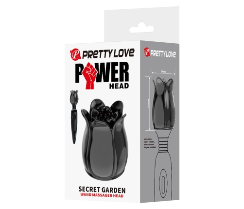PRETTY LOVE - SECRET GARDEN BLACK MASSAGE HEAD