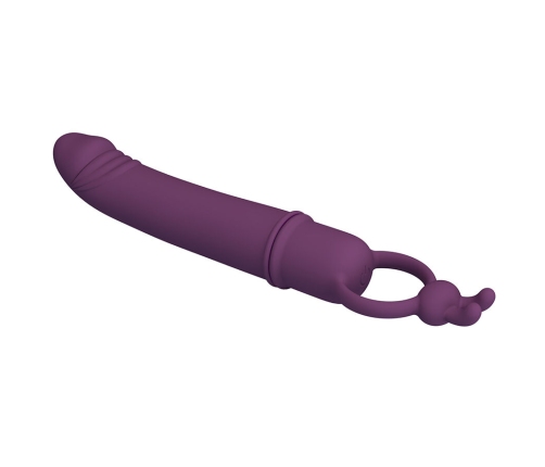 PRETTY LOVE - CORA VIBRATOR PENIS FORM WITH RESISTANCE RING