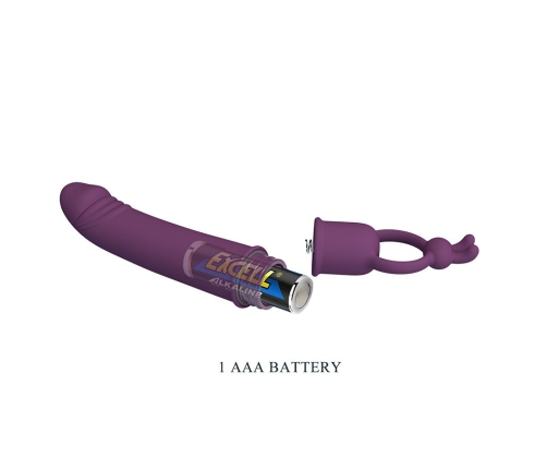 PRETTY LOVE - CORA VIBRATOR PENIS FORM WITH RESISTANCE RING
