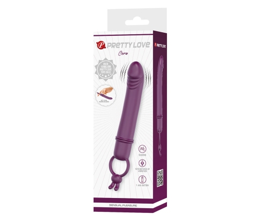 PRETTY LOVE - CORA VIBRATOR PENIS FORM WITH RESISTANCE RING