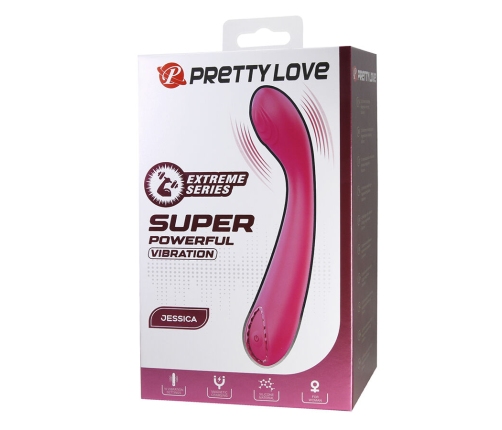 PRETTY LOVE - JESSICA HIGH POWER PINK VIBRATOR
