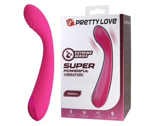 PRETTY LOVE - JESSICA HIGH POWER PINK VIBRATOR