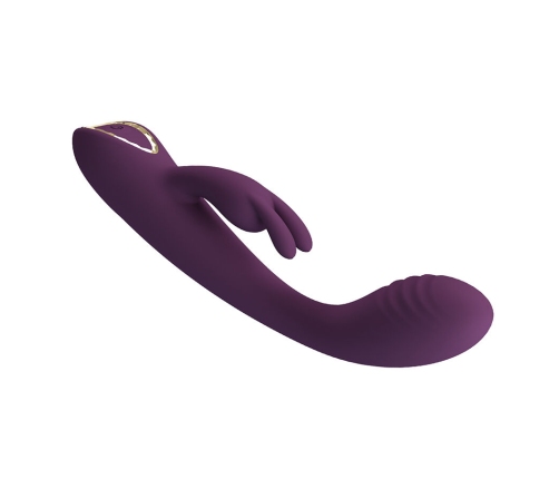 PRETTY LOVE - EMMA VIBRADOR CON ESTIMULADOR RABBIT MORADO