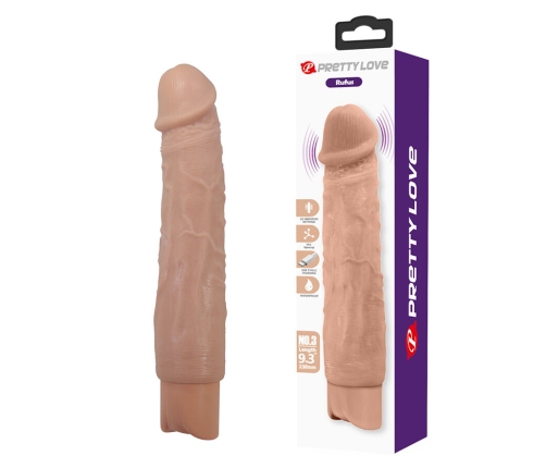 PRETTY LOVE - RUFUS FLEXIBLE REALISTIC VIBRATOR