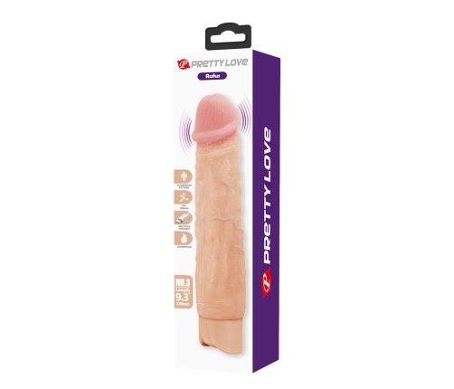 PRETTY LOVE - RUFUS FLEXIBLE REALISTIC VIBRATOR
