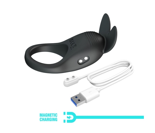 PRETTY LOVE - CARLTON PENIS RING WITH CLITORAL STIMULATOR