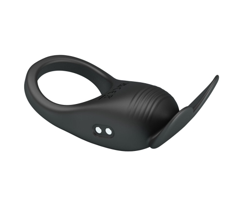 PRETTY LOVE - CARLTON PENIS RING WITH CLITORAL STIMULATOR