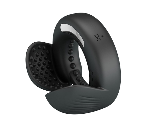 PRETTY LOVE - QUENTIN PENIS RING WITH TESTICULAR STIMULATOR