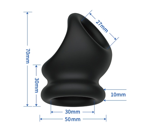 CRAZY BULL - OBERON PENIS AND TESTICLE SUPPORT RING