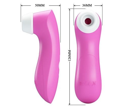 ROMANCE - CLITORAL SUCTION DEVICE WITH PINK PULSATION TECHNOLOGY