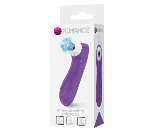 ROMANCE - CLITORAL SUCTION TOOL WITH PULSATION TECHNOLOGY PURPLE