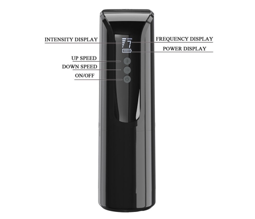 PRETTY LOVE - LARISSA VIBRATING SUCTION MASTURBATOR